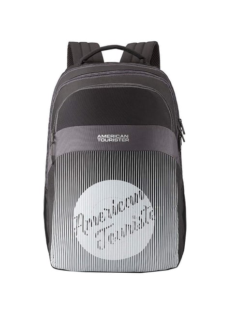 American tourister 28 outlet ltrs black casual backpack