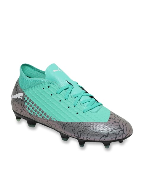 Puma Kids Future 2.4 FG AG Jr Biscay Green Football Shoes