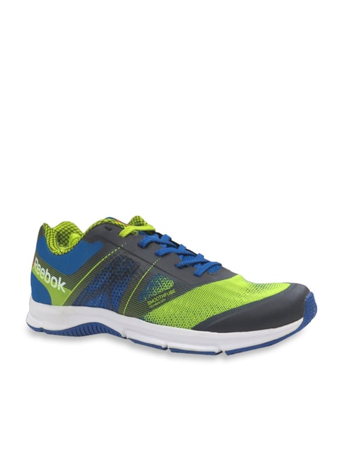 reebok green running shoes