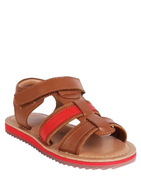 Aria Nica Kids Brown Sandals