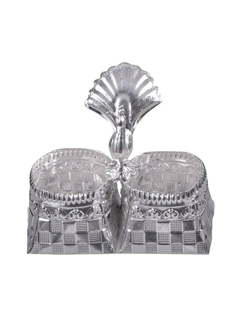 925 Pure Silver Holy Cross Jesus Idol Car Stand/ Gift Item - Silver Palace