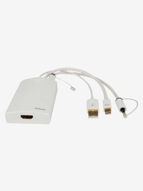 Prolink USB Type A to Type Mini B Cable White