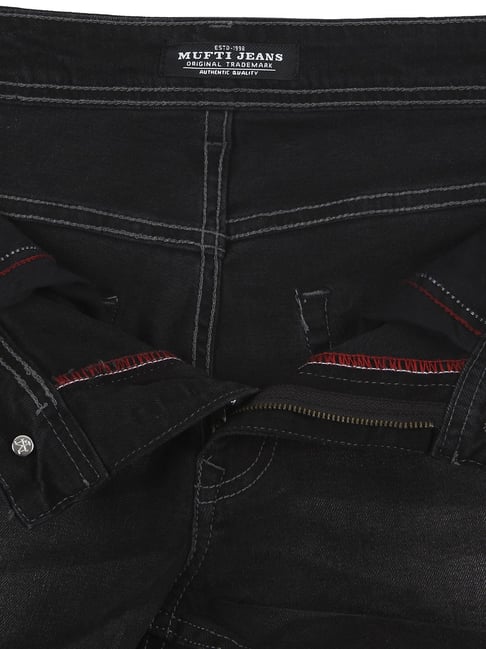 mufti jeans black