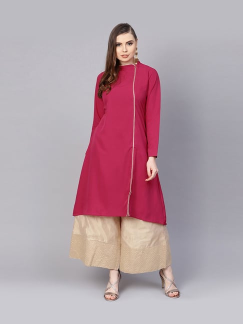 Aasi - House of Nayo Pink A Line Kurti