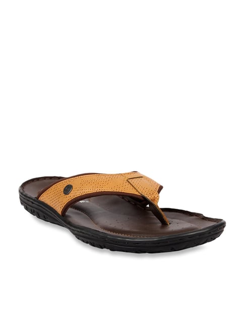 Franco Leone Black Leather Men's Slipper