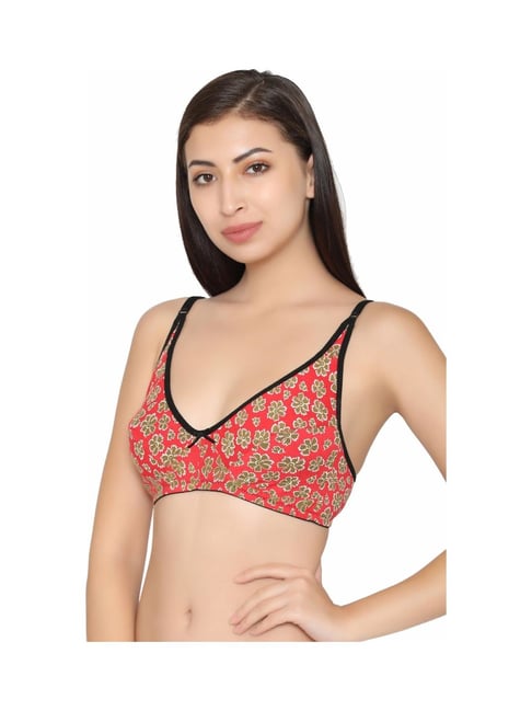 Buy Clovia Peach Full Coverage Under-Wired Bralette for Women's Online @  Tata CLiQ