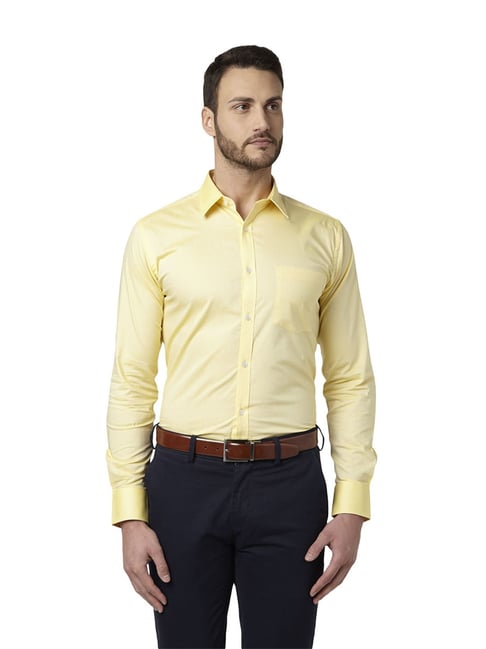 Buy Sojanya Gold & Off White Striped Trousers for Men Online @ Tata CLiQ