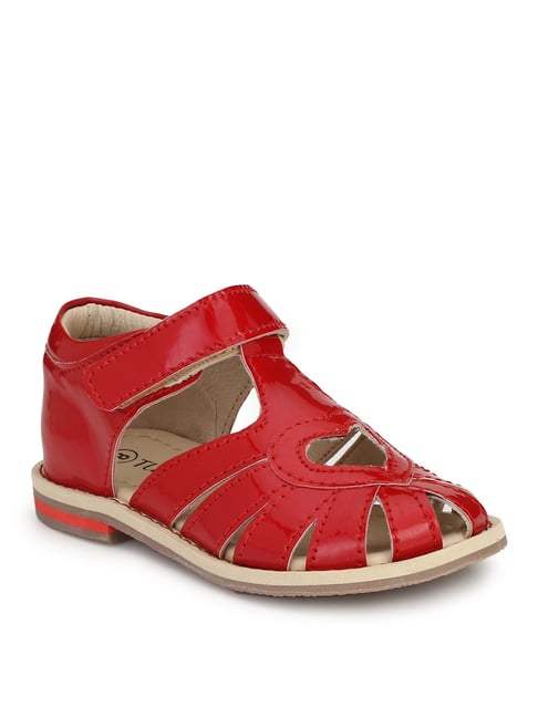 Tuskey Kids Red Sandals