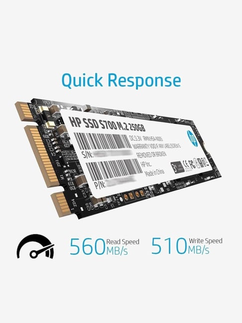 Buy HP S700 2LU79AA#ABB 250GB Solid State Drive (Black) Online At