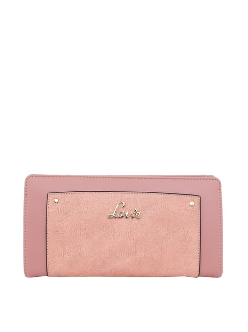 Lavie Andre Blush Pink Casual Bi-Fold Wallet for Women