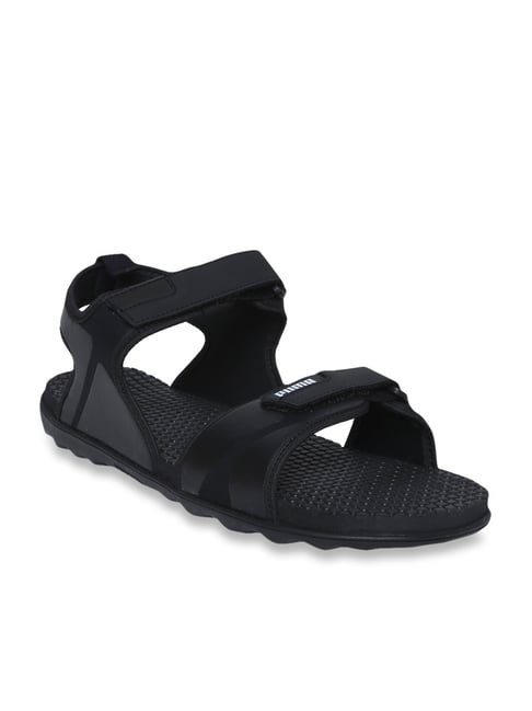 Buy Puma Silicis NU IDP Black Floater Sandals for Men at Best Price @ Tata  CLiQ