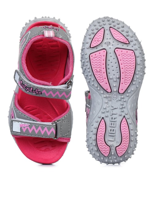 Buy Lucy & Luke Kids Pink Casual Sandal (ASPIRE)