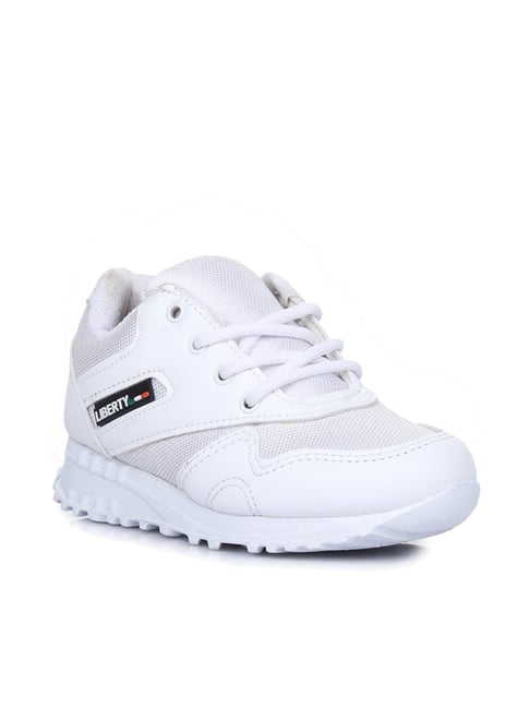 liberty force 1 white school shoes