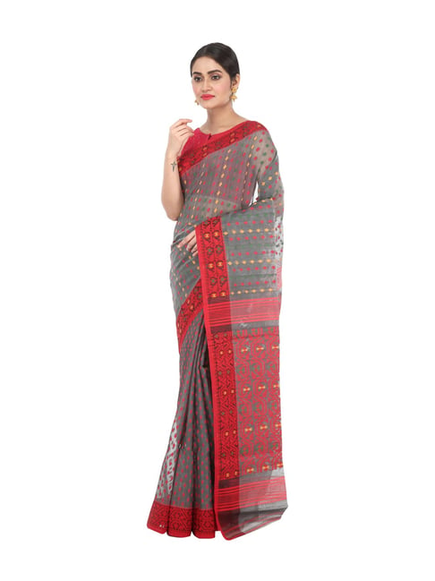 Black & Red Georgette Bandhej Saree Without Blouse - Bandhej Beauties |  Shop Online at Ethnickart India's Best Ethnic Weares & Wares