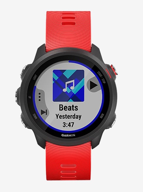 Garmin Forerunner 245 Music Smartwatch (Lava Red)