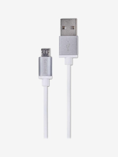 Philips DLC2518M Micro USB Cable White