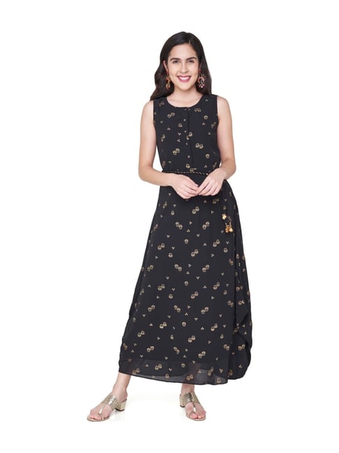 global desi black maxi dress Desi Halterneck Maxi Dress