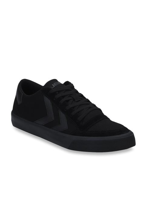 Buy Hummel Stadil RMX Low Black Sneakers Online | Tata CLiQ