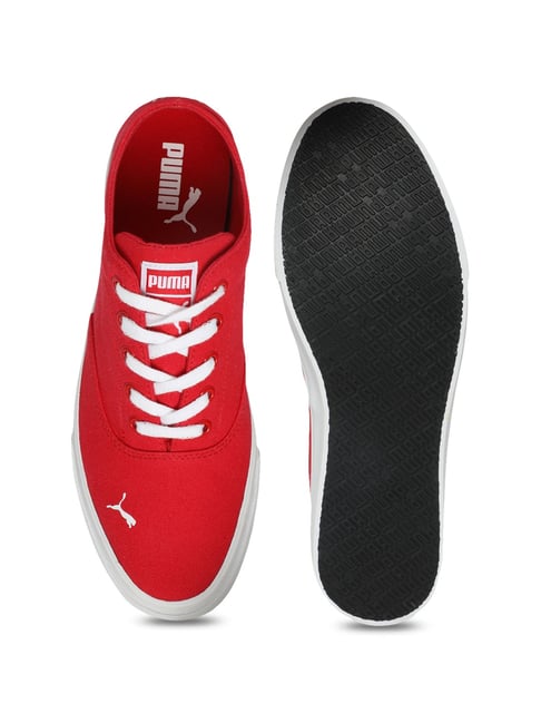 puma icon idp sneakers red