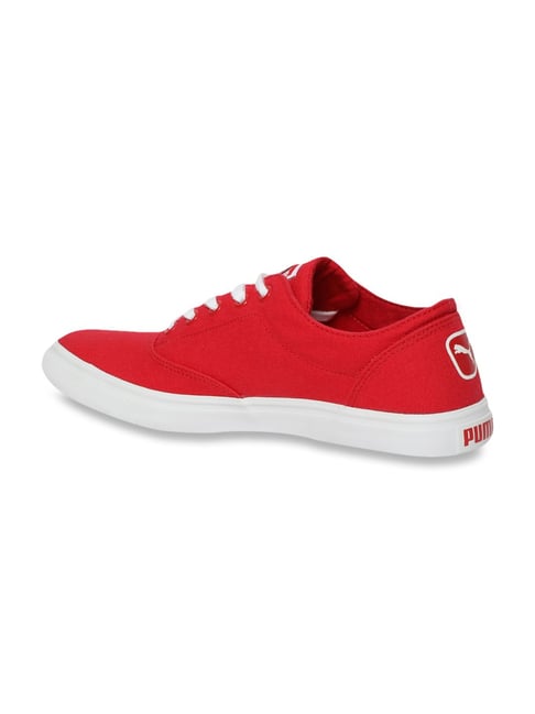 puma icon idp sneakers red
