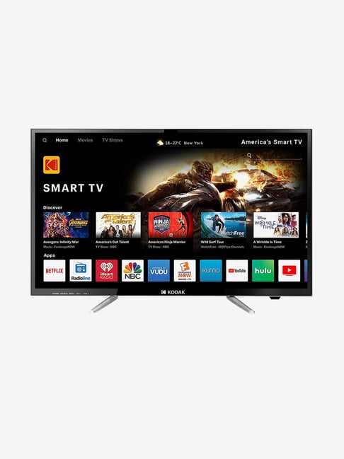 Kodak 80 cm 32 Inches Smart HD Ready Android LED TV 32HDXSMART Black