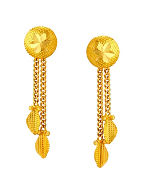 Tanishq earrings gold hot sale with price