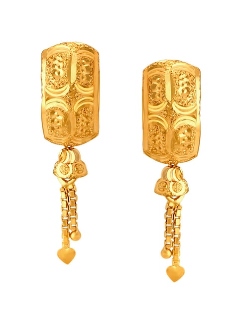 Tanishq 22 kt Gold Earrings