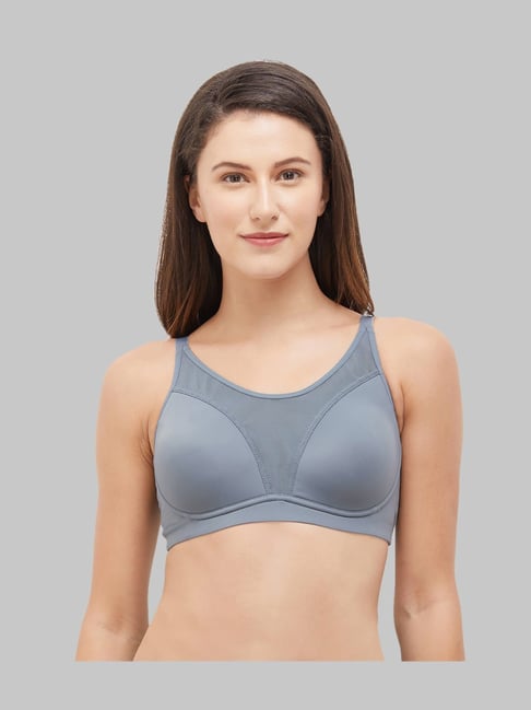 Buy Wacoal Light Grey Non Wired Padded Sports Bra for Women Online