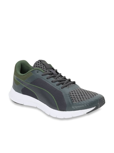 puma green running shoes