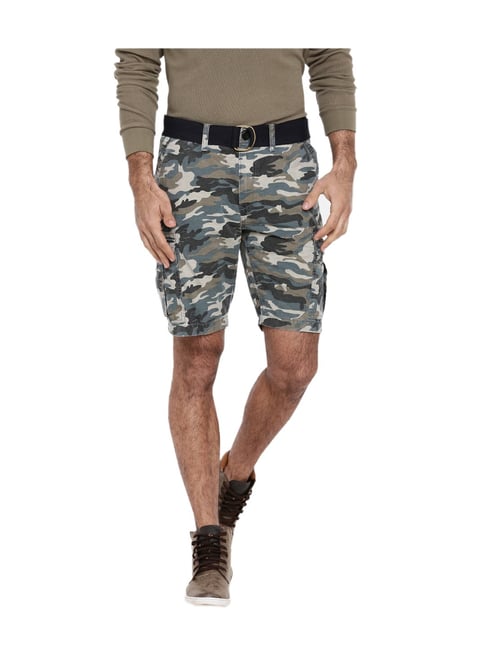 Buy Breakbounce Multicolor Printed Shorts for Men Online Tata CLiQ
