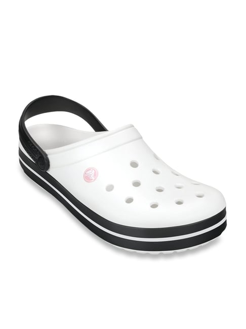 crocs with white sole