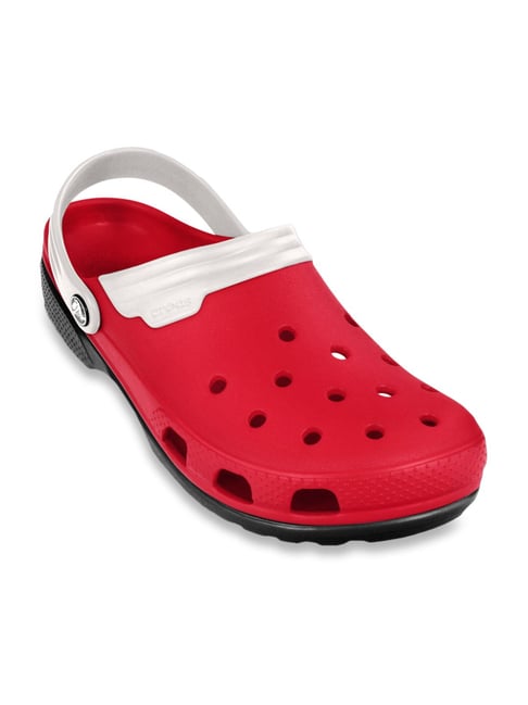 crocs for men red