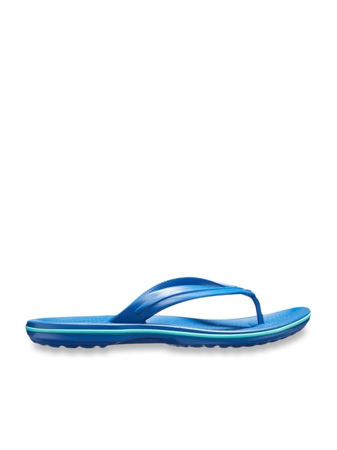 Blue jean flip online flops