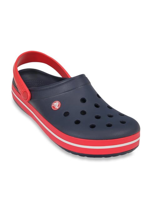 men red crocs