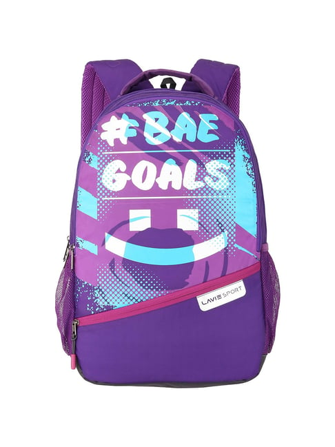 Lavie purple backpack sale