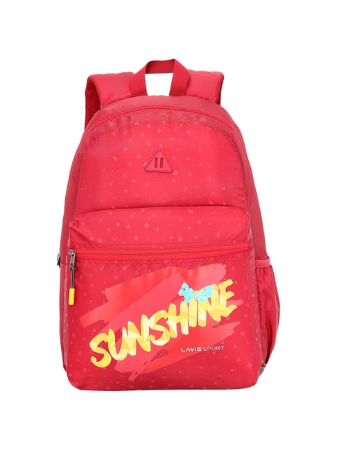 Buy Lavie Sedona Red School Backpack For Women At Best Price