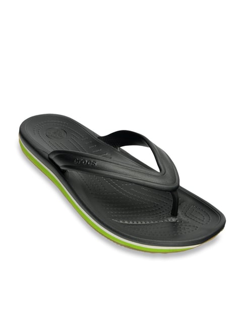 crocs retro flip flop