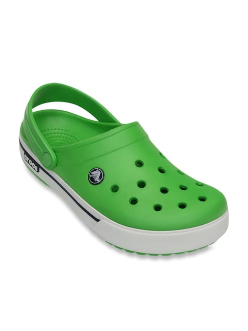 lime green crocs