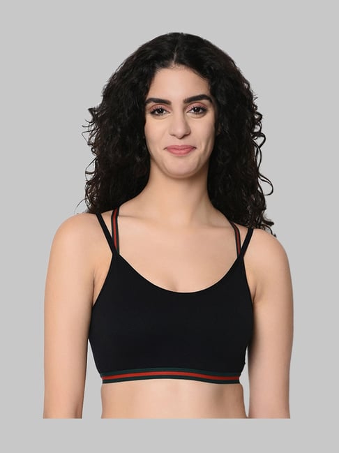 Buy Da Intimo Black Non Wired Padded Bralette Bra for Women Online @ Tata  CLiQ