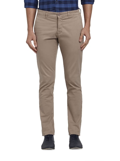 PARX Tapered Men Brown Trousers - Price History