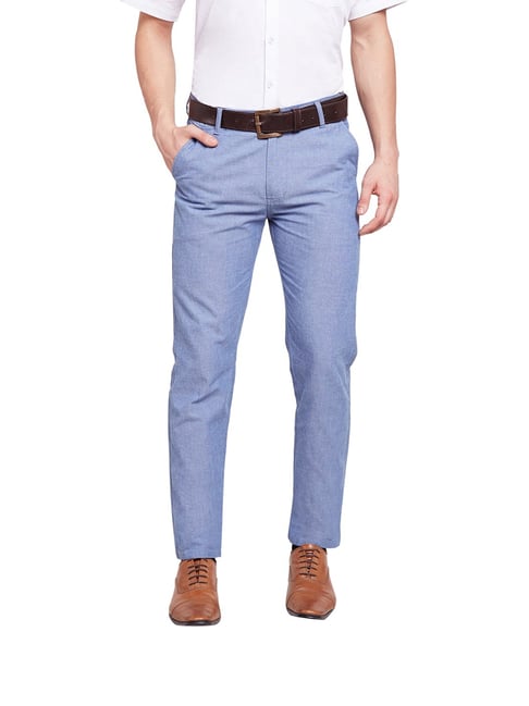 Buy Brown Trousers & Pants for Men by HANCOCK Online | Ajio.com