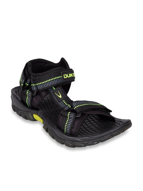 Duke Men's Carbon Black Floater Sandals