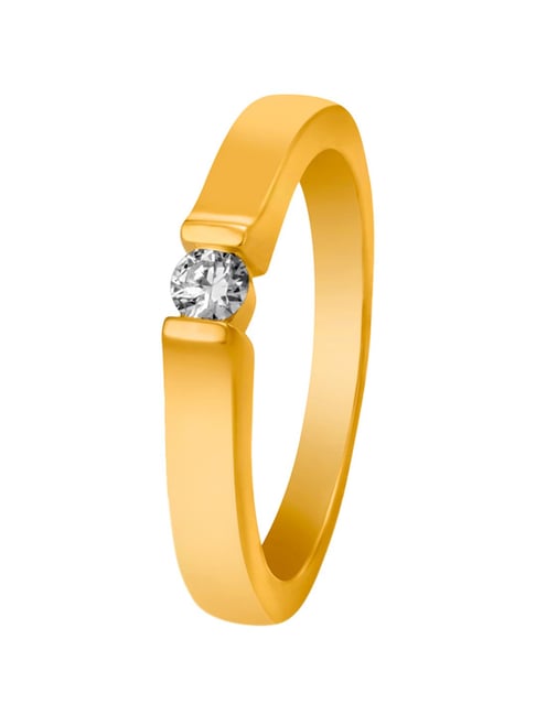 Tanishq gold ring hot sale with diamond