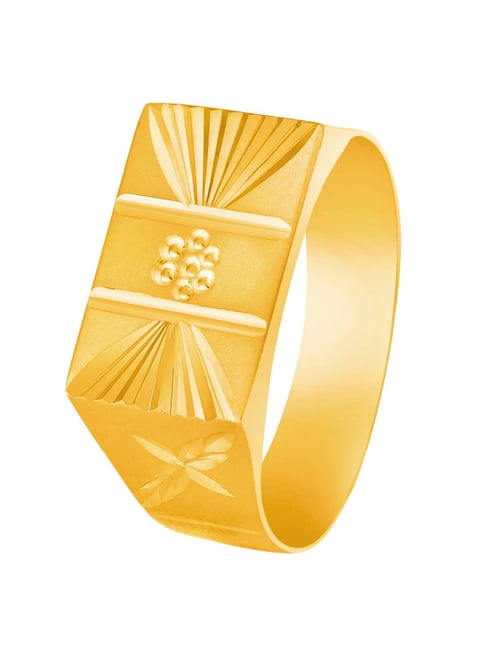 Tanishq mens gold hot sale ring with price