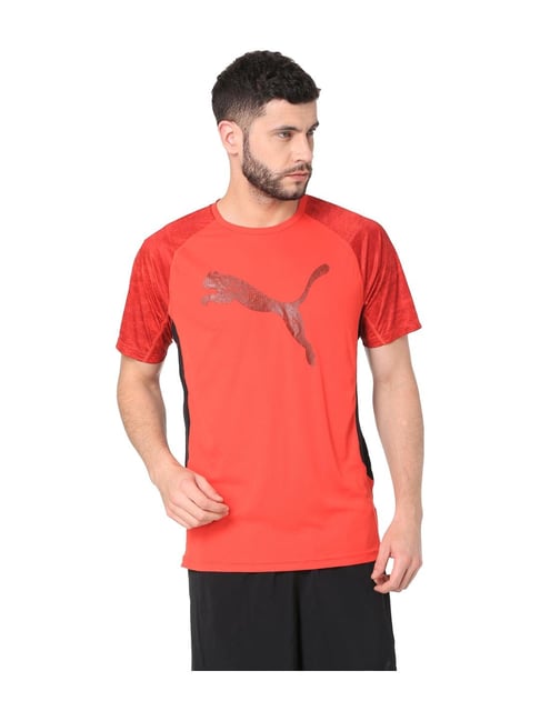 puma red shirt