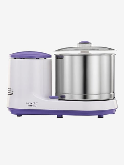 Preethi Smart Grind 150W 1 Jar Mixer Grinder White/Purple