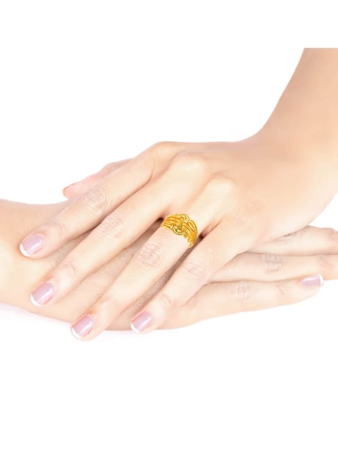 Buy Tanishq 22 Kt Gold Ring Online At Best Price @ Tata CLiQ