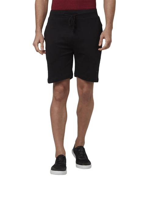 Buy Park Avenue Black Casual Shorts for Men's Online Tata CLiQ