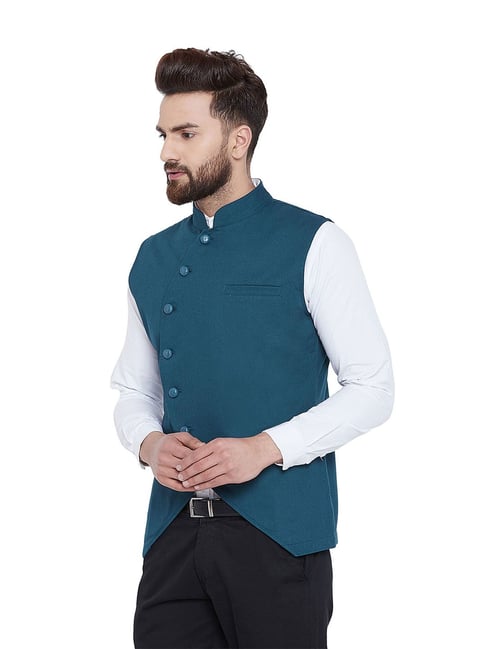 side button waistcoat