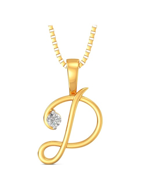 Buy Maverick Niche Gold Plated Alphabet D In Diamond Heart Pendant and  Chain For Women Online at Best Prices in India - JioMart.
